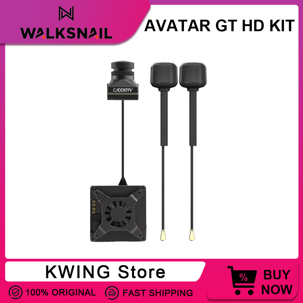 Walksnail Avatar Gt Kit 2W Vtx - Walksnail アバター GT HD キット 2W