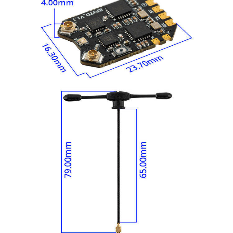 RadioMaster RP4TD ExpressLRS 2 - Foxeer Reaper Extreme 2.5W Vtx のレビューと価格